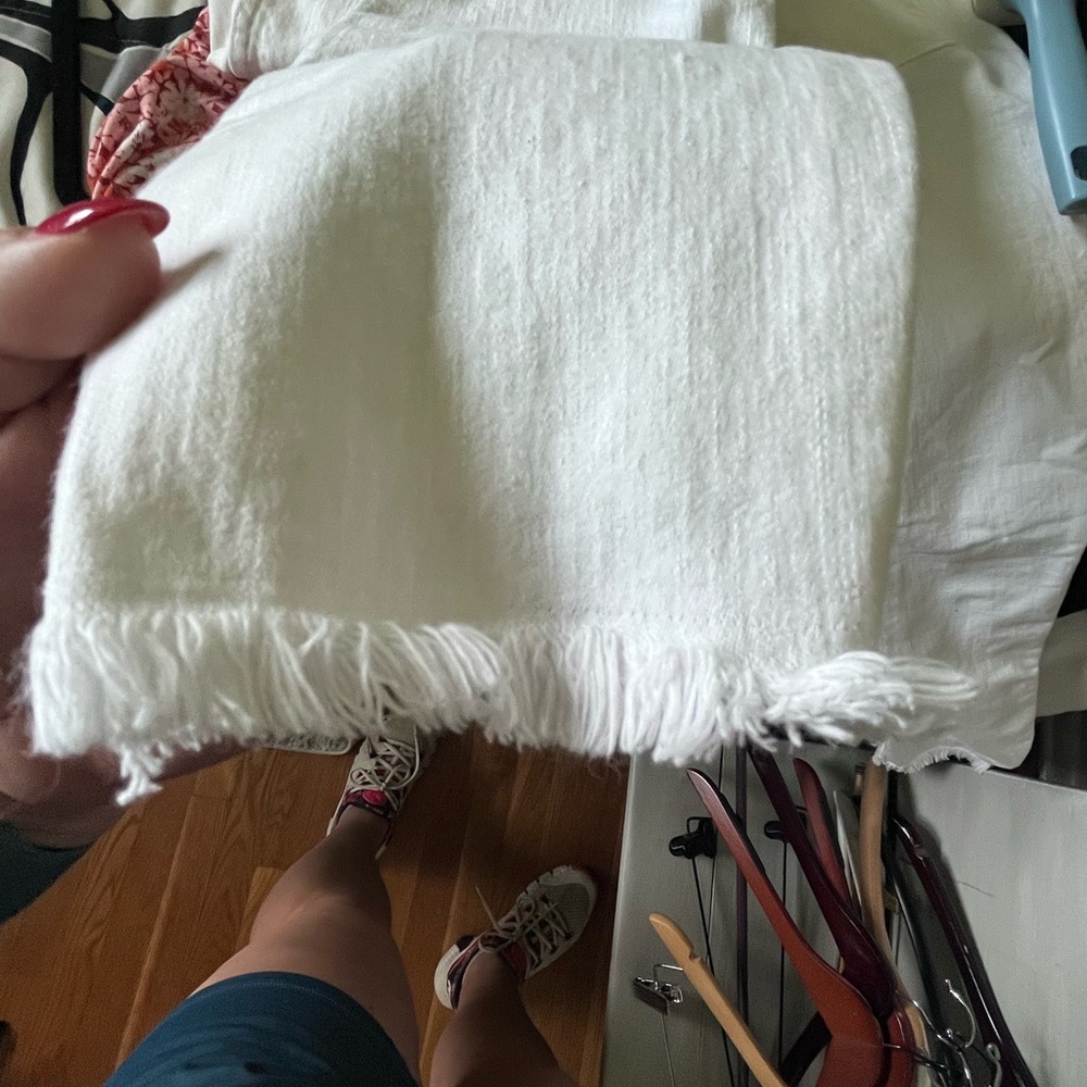 Madewell White High-Waisted Jeans - Picture 4 of 5